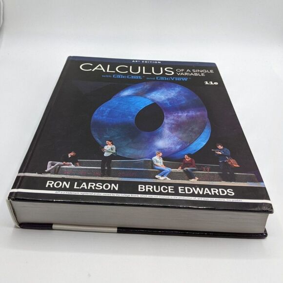 Calculus of a Single Variable with CalcChat and CalcView 11e - Used - Acceptable - Picture 1 of 5